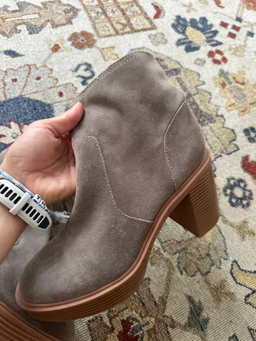 Dolce Vita Suede Platform Chunky Boots sz 9.5 - Picture 3 of 8